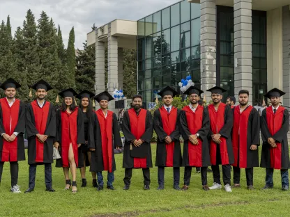 Grigol Robakidze University (GRUNI) - graduation Gallery Image