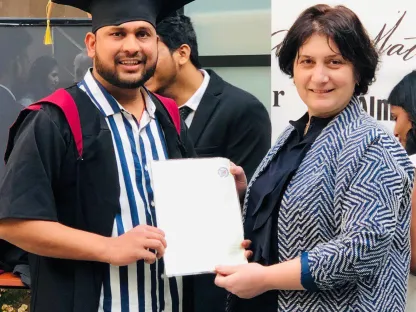 Grigol Robakidze University (GRUNI) - graduation Gallery Image