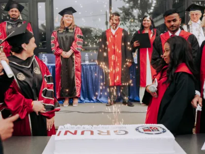 Grigol Robakidze University (GRUNI) - graduation Gallery Image