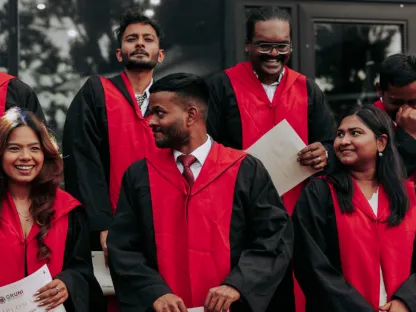 Grigol Robakidze University (GRUNI) - graduation Gallery Image