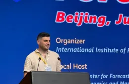 Gruni Professors - at the 45th International Symposium on Forecasting News - Grigol Robakize University (GRUNI)