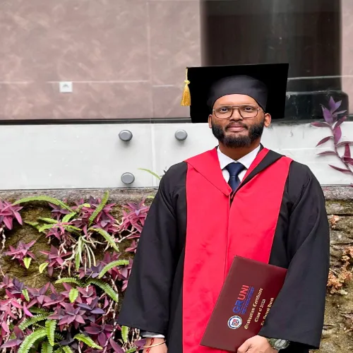 Dr. Yogesh Harsh Success Story - Grigol Robakize University (GRUNI)